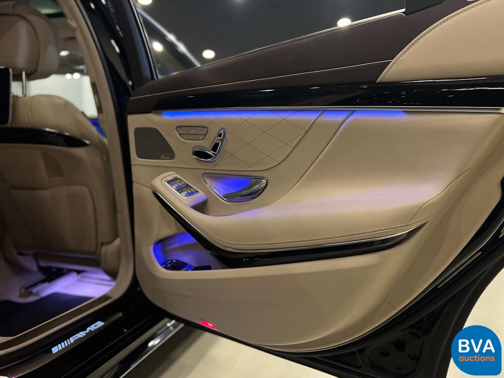 Mercedes-Benz S63 Lang AMG 4Matic+ S-klasse 612pk 2018 FACELIFT -Org. NL-, TJ-542-H