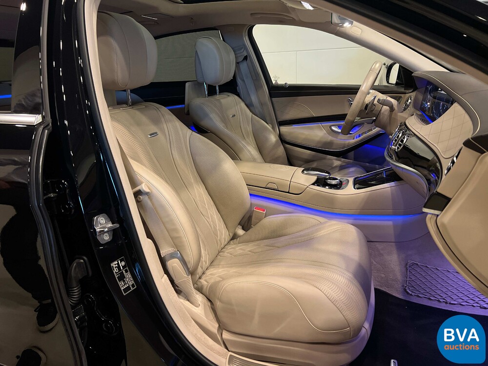 Mercedes-Benz S63 Lang AMG 4Matic+ S-klasse 612pk 2018 FACELIFT -Org. NL-, TJ-542-H