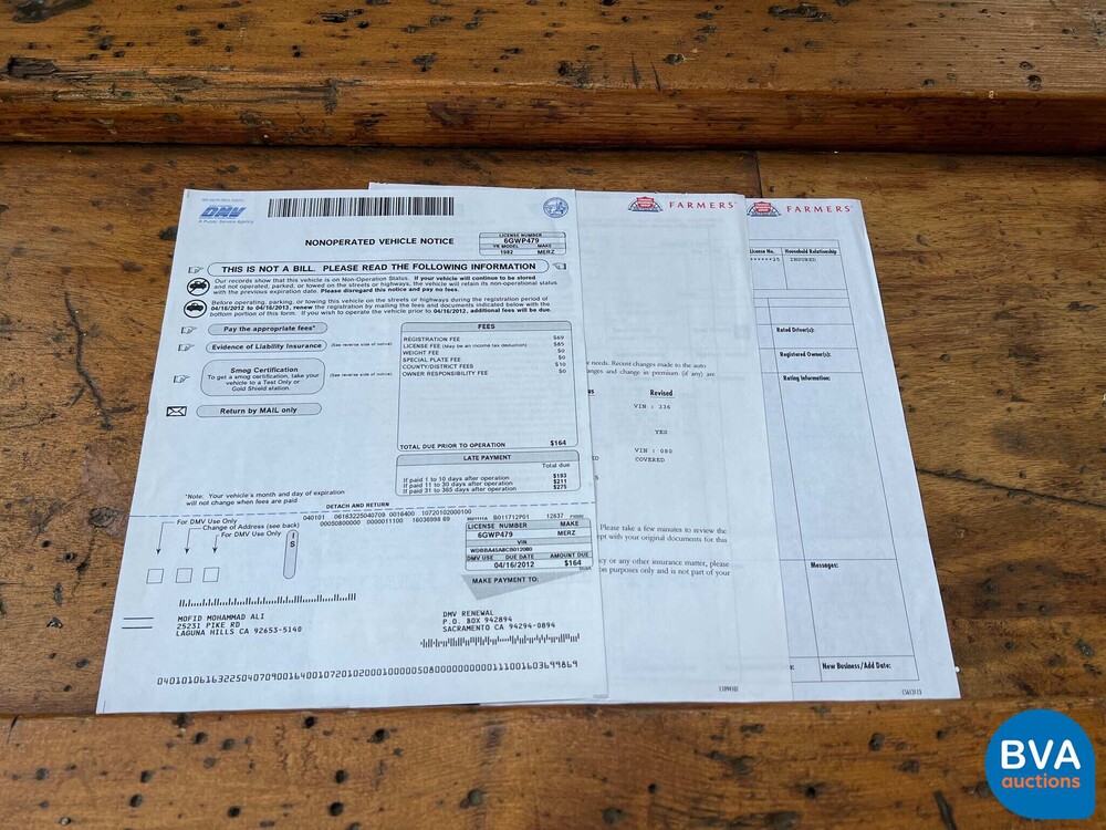 Mercedes-Benz SL380 V8 Cabriolet 204PK 1982