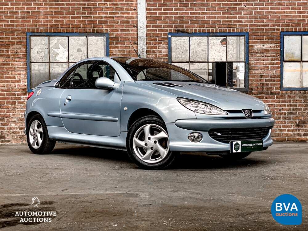 Peugeot 206 CC 2.0 136pk 2002 Cabriolet -Org. NL-, 65-JR-DG