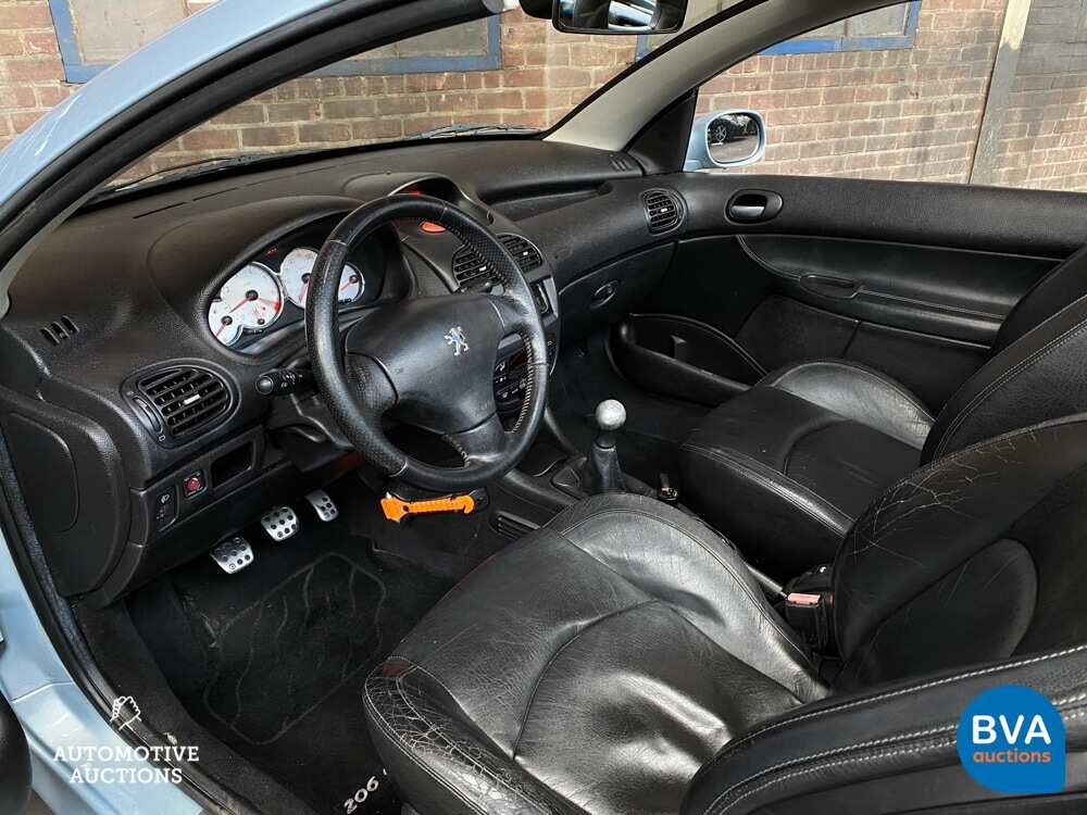 Peugeot 206 CC 2.0 136pk 2002 Cabriolet -Org. NL-, 65-JR-DG