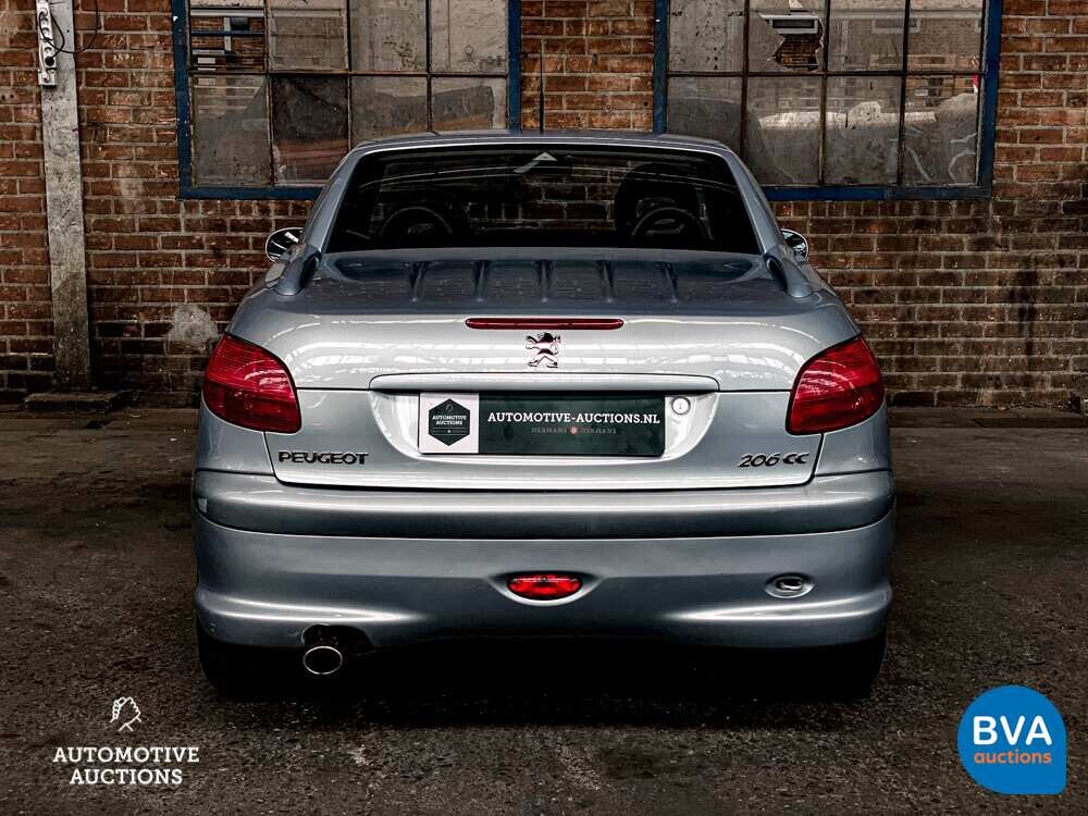 Peugeot 206 CC 2.0 136pk 2002 Cabriolet -Org. NL-, 65-JR-DG