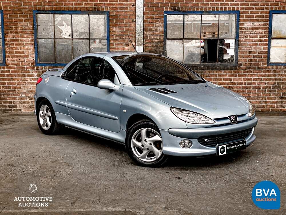 Peugeot 206 CC 2.0 136pk 2002 Cabriolet -Org. NL-, 65-JR-DG