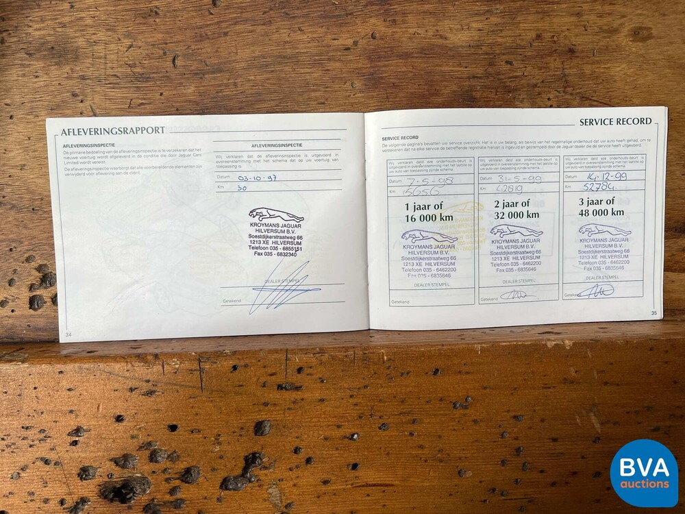 Jaguar Sovereign 4.0 V8 Automaat XJ 1997 -Org. NL-, SH-DN-20
