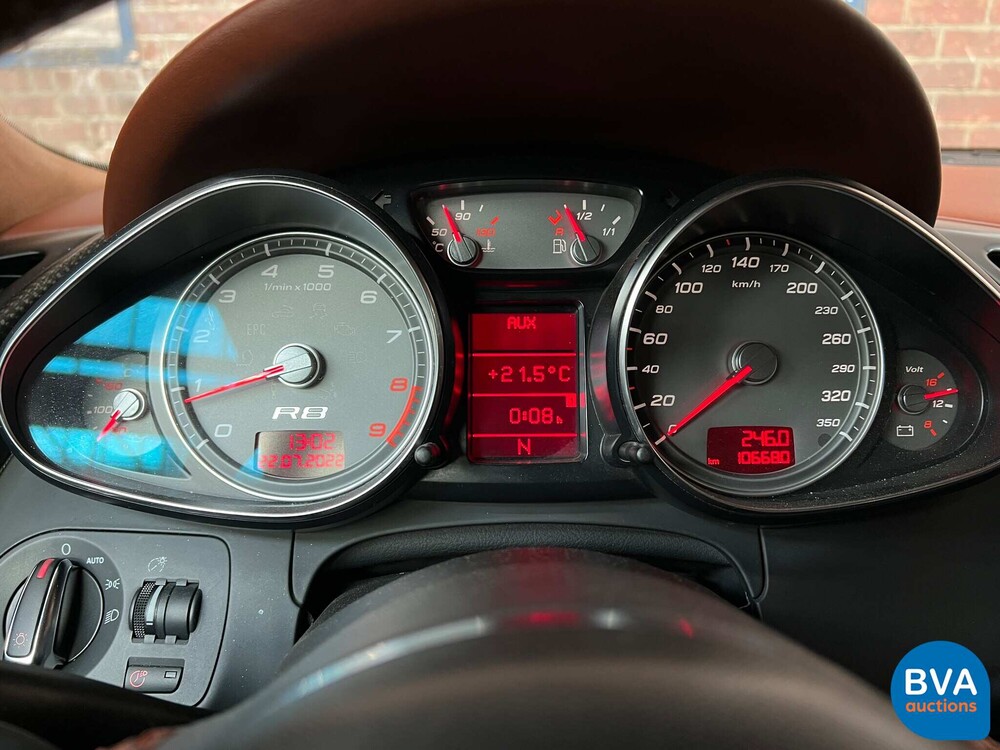 Audi R8 4.2 V8 FSI 420hp 2008, P-417-BR.