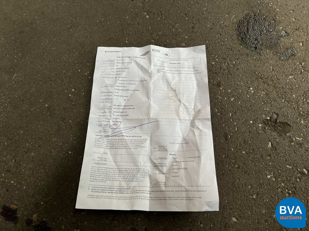 Mercedes-Benz 300SL-24 SL-Klasse 231pk 1993, GF-ST-10