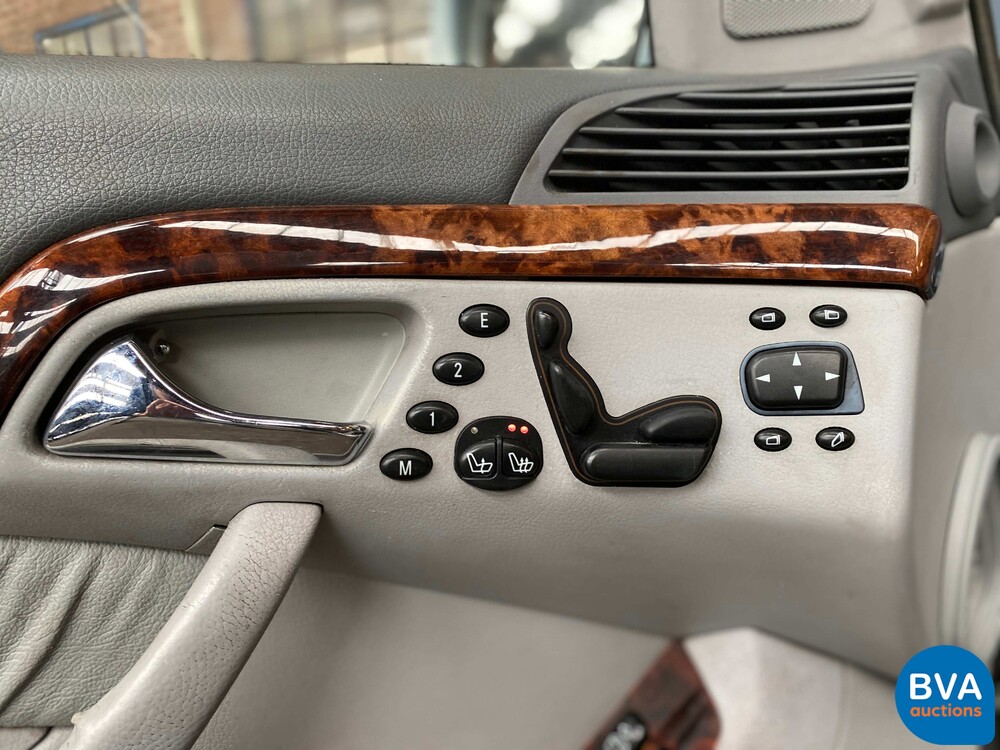 Mercedes-Benz S500 S Klasse 5.0 306PS 1999 -Org. NL-, 45-DP-FS.