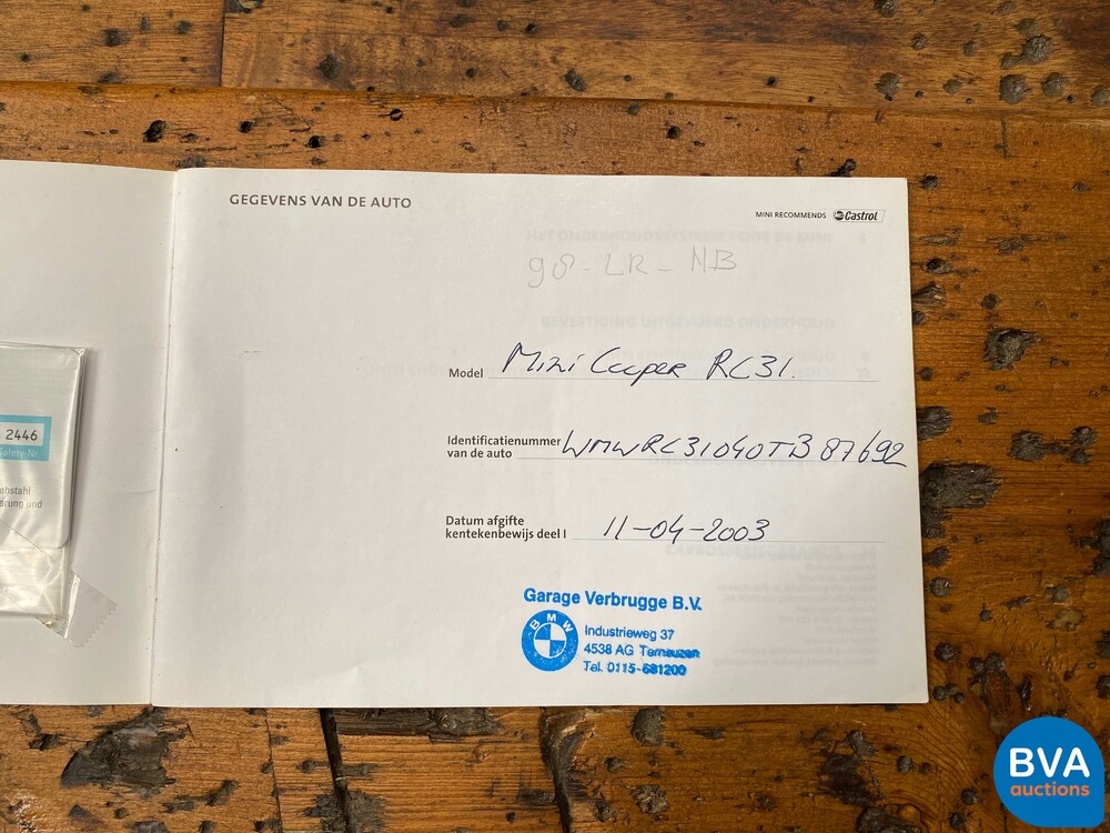 Mini Cooper Chili 1.6 116PS 2003 -Org. NL-, 98-LR-NB.