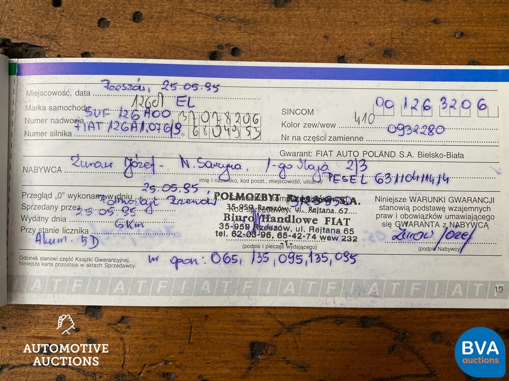 Fiat 126 0.7 Personal 35pk 1995, 55-RT-TT