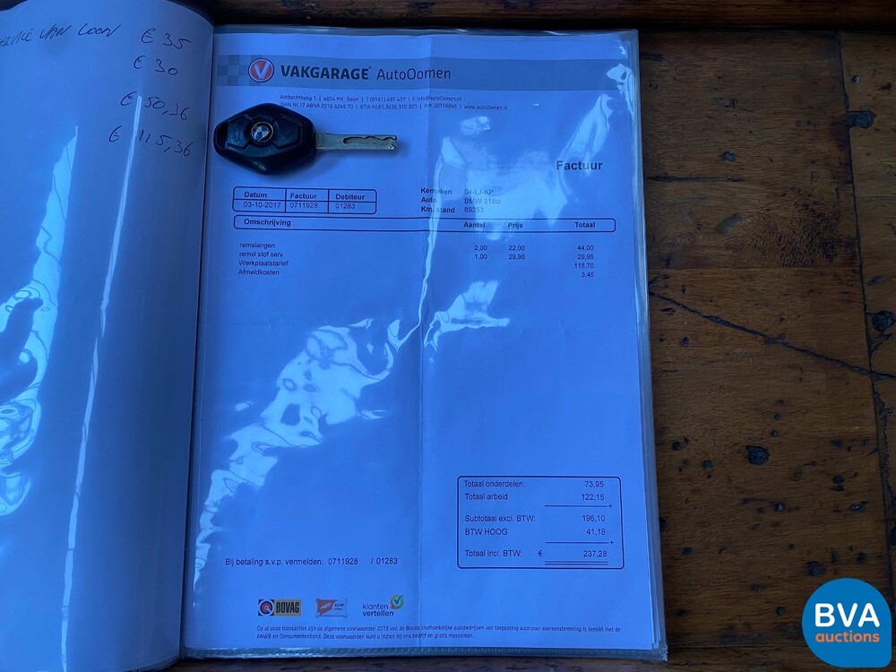 BMW 318Ci Executive 3-serie Cabriolet 143pk 2003 -Org. NL-, 04-LJ-KP