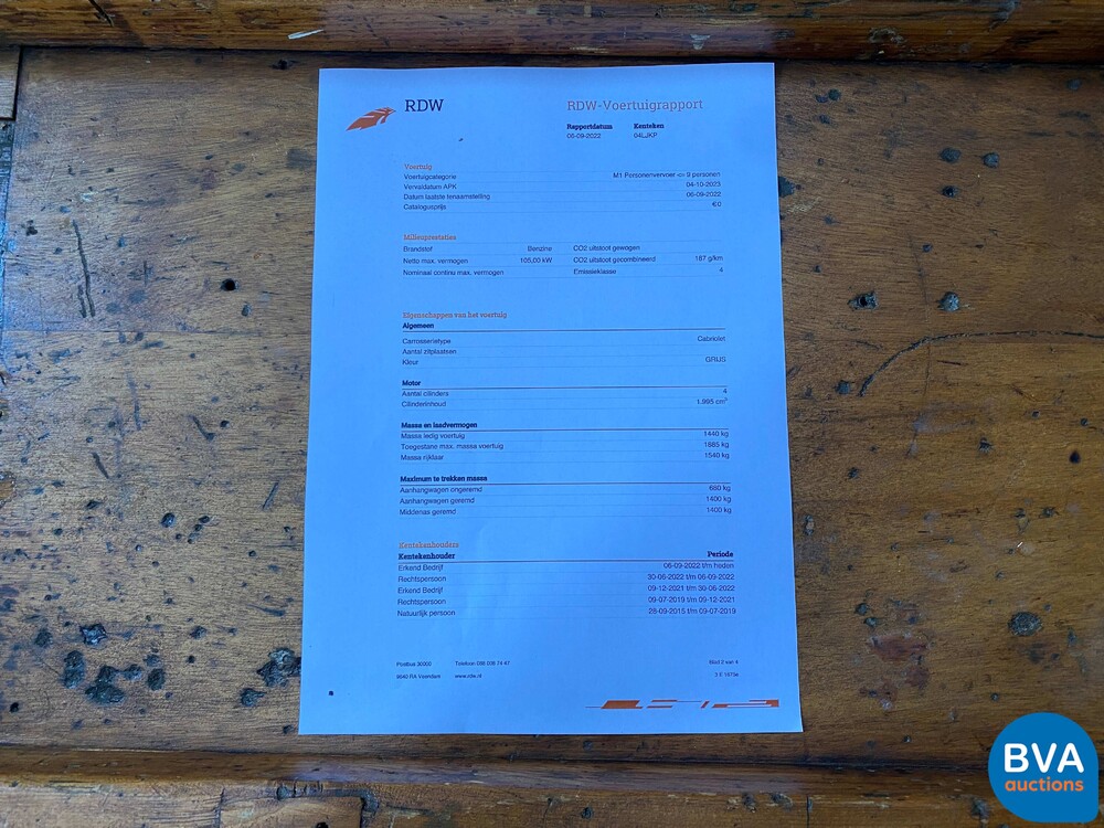 BMW 318Ci Executive 3-serie Cabriolet 143pk 2003 -Org. NL-, 04-LJ-KP