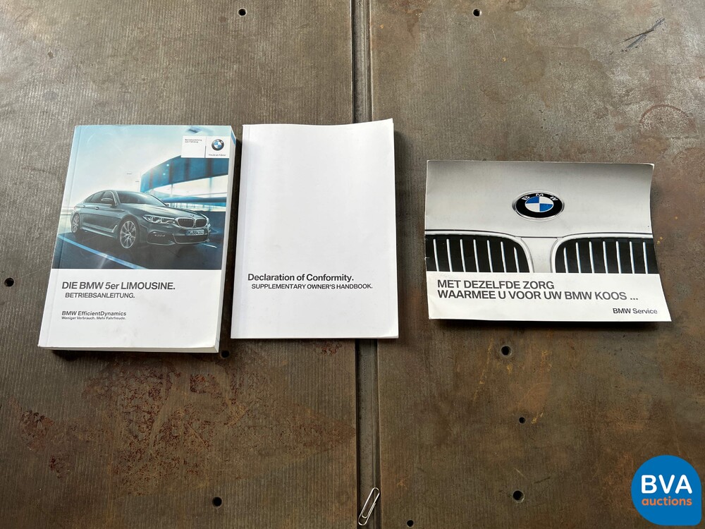 BMW 540i M-Performance xDrive High Executive M-Sport 5-series 340pk 2017, TK-412-D.