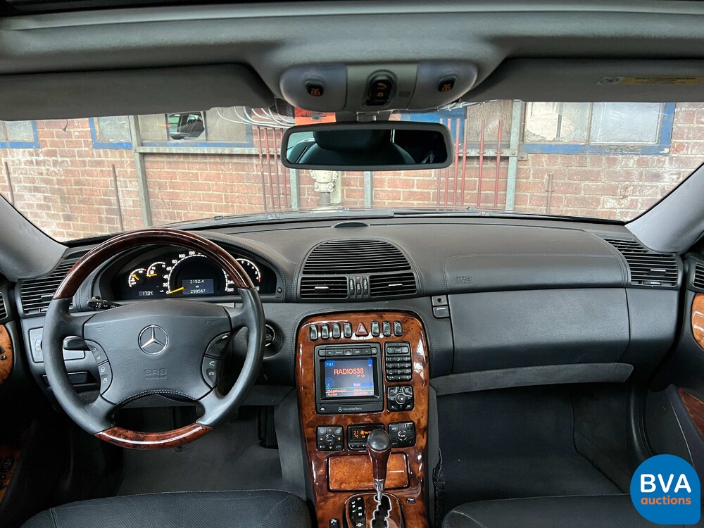 Mercedes-Benz CL500 5.0 CL-klasse 306pk 2002 -Org. NL-, 25-JR-FH