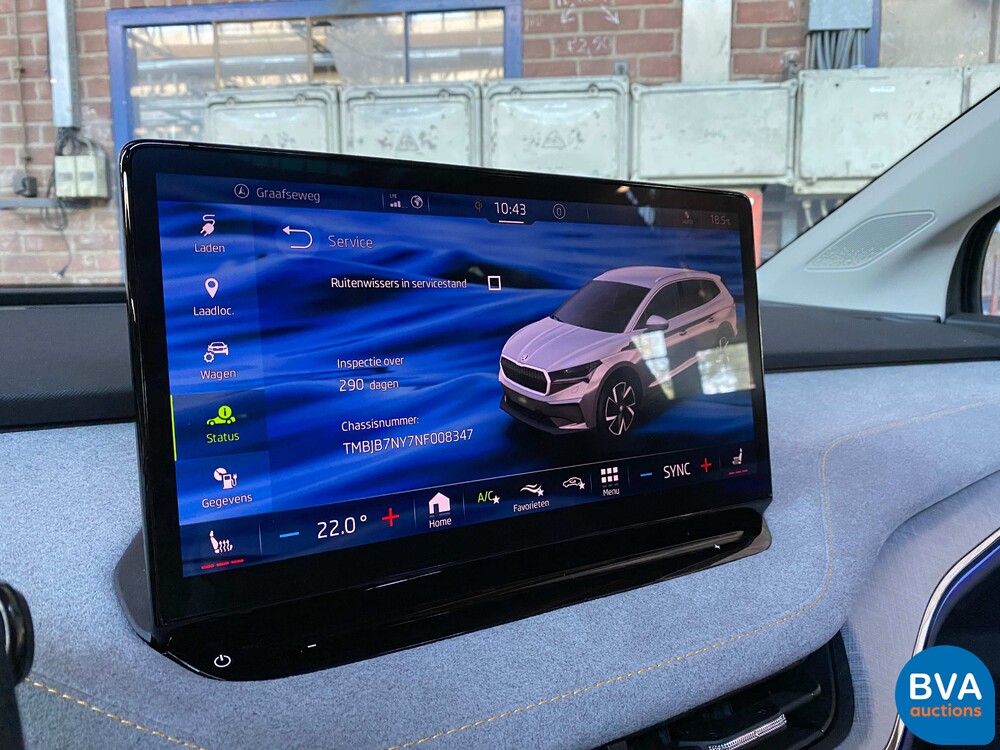 Skoda Enyaq iV 60 179hp 2021, Manufacturer's warranty.