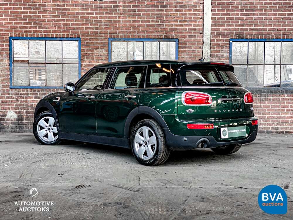 Mini Clubman 1.5D 116hp British Racing Green Mini Cooper 2016.