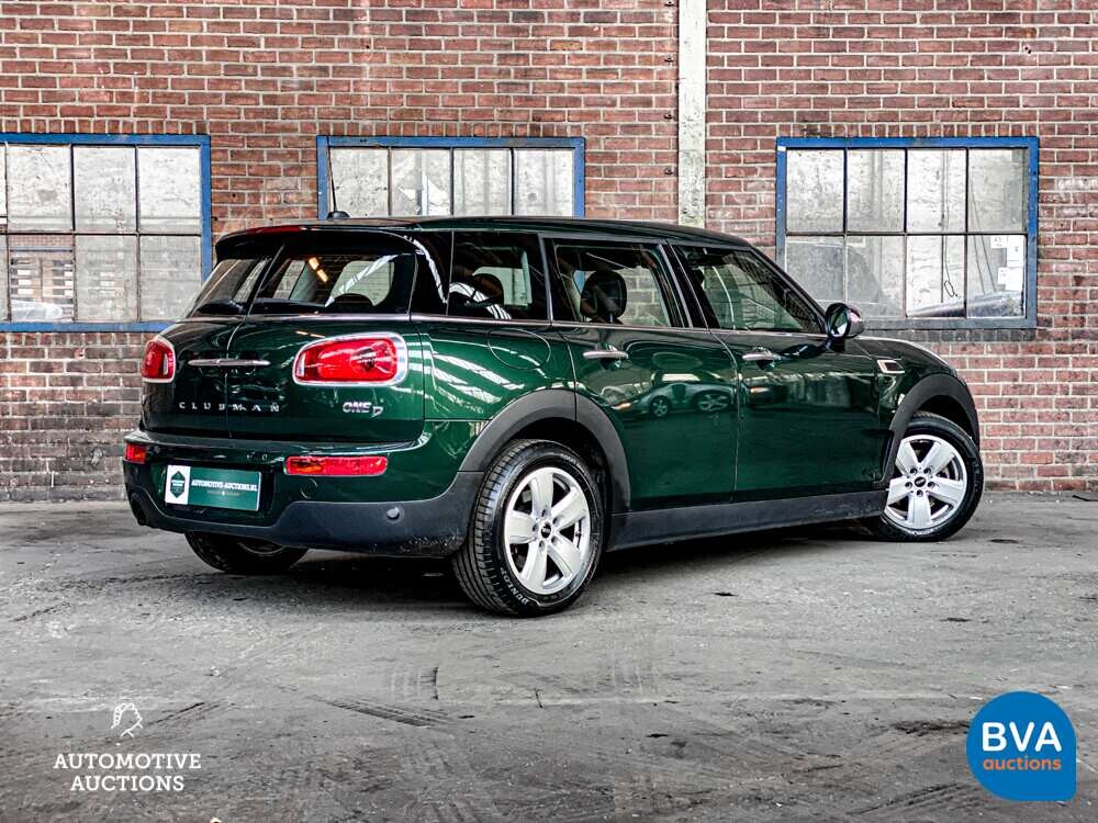 Mini Clubman 1.5D 116hp British Racing Green Mini Cooper 2016.