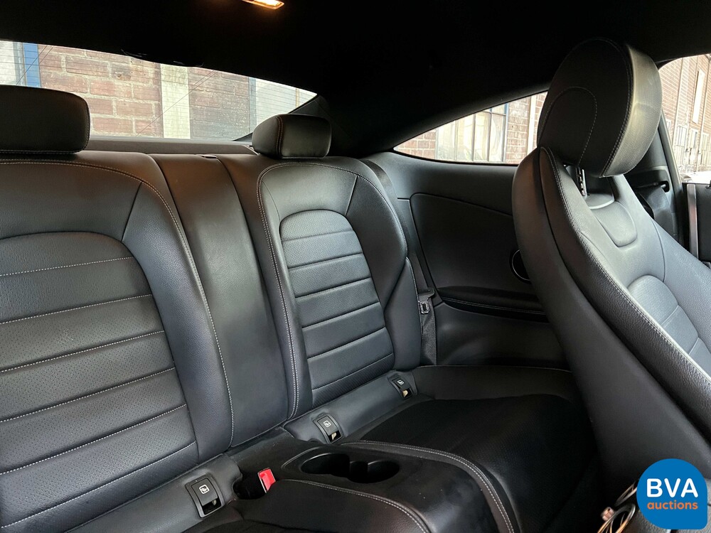2017 Mercedes-Benz C180 Coupe AMG Premium Plus 156pk, G-955-VT.