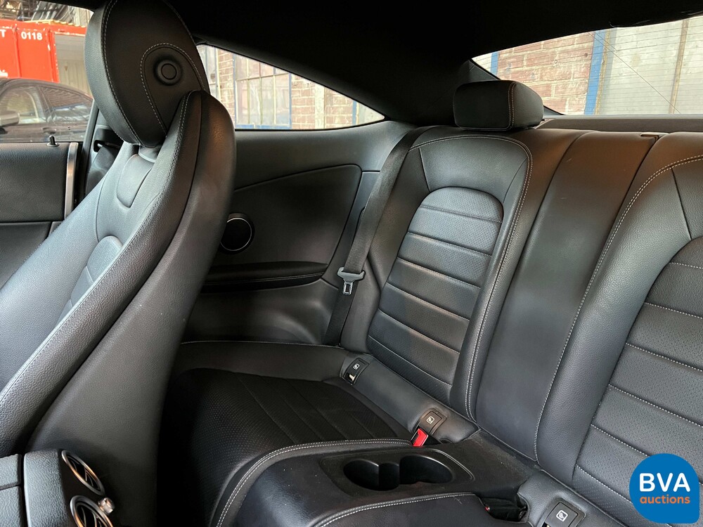 2017 Mercedes-Benz C180 Coupe AMG Premium Plus 156pk, G-955-VT.