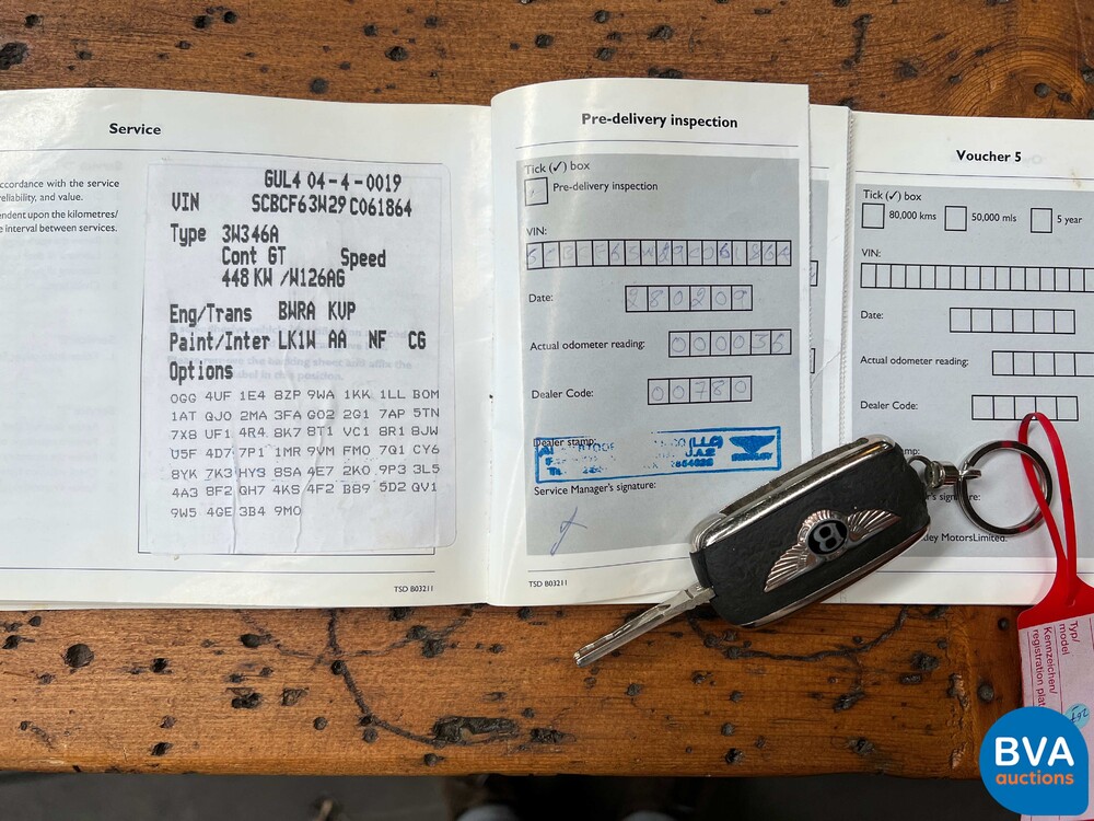 Bentley Continental GT Speed 6.0 W12 611pk 2009