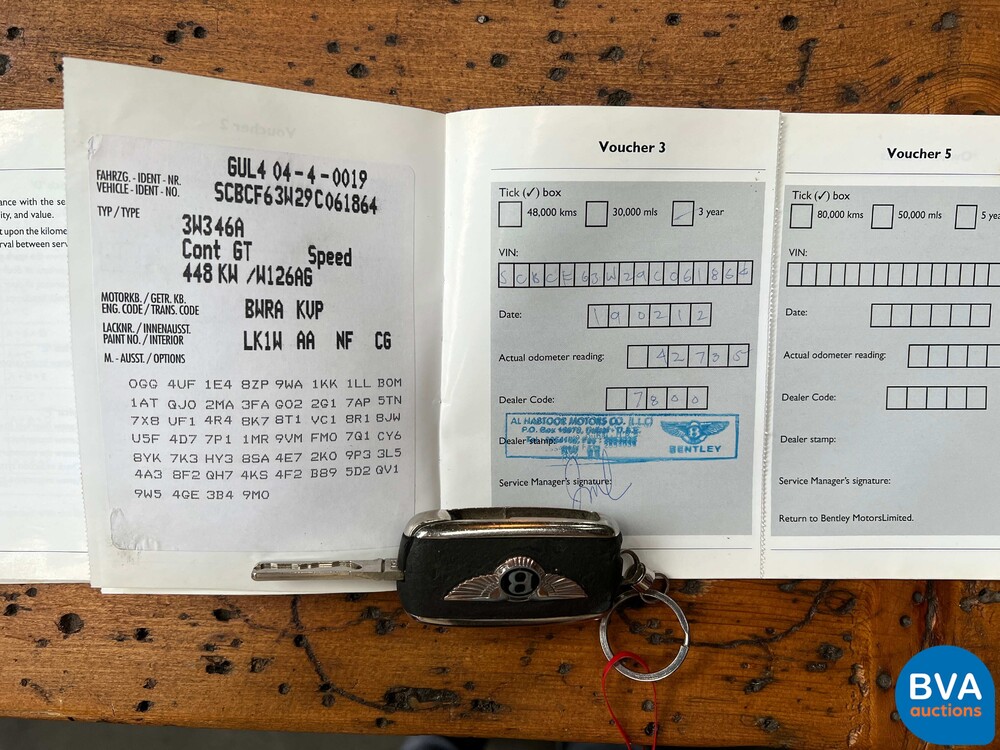 Bentley Continental GT Speed 6.0 W12 611pk 2009