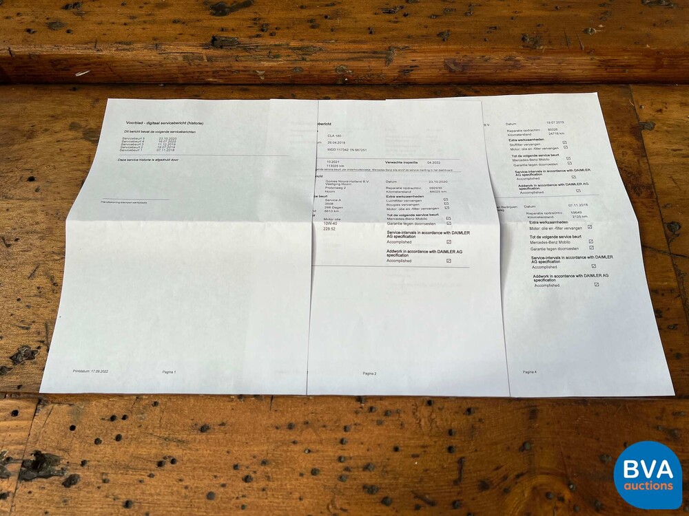 Mercedes-Benz CLA180 Business Solution Automatic 122hp 2018 -Org. NL-, SK-019-Z.