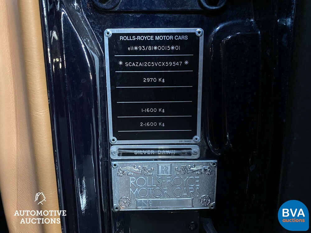 Rolls Royce Silver Dawn 6.8 V8 -25.000km! - 1996.