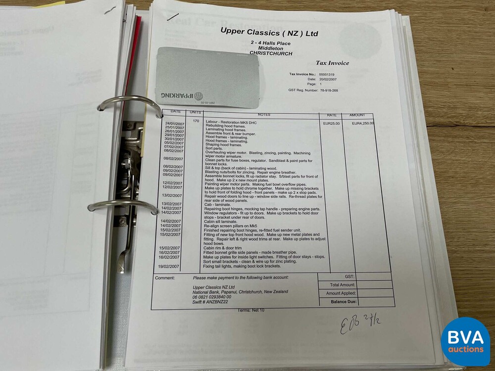 Jaguar Mark V DHC 170pk 1951, AM-72-75