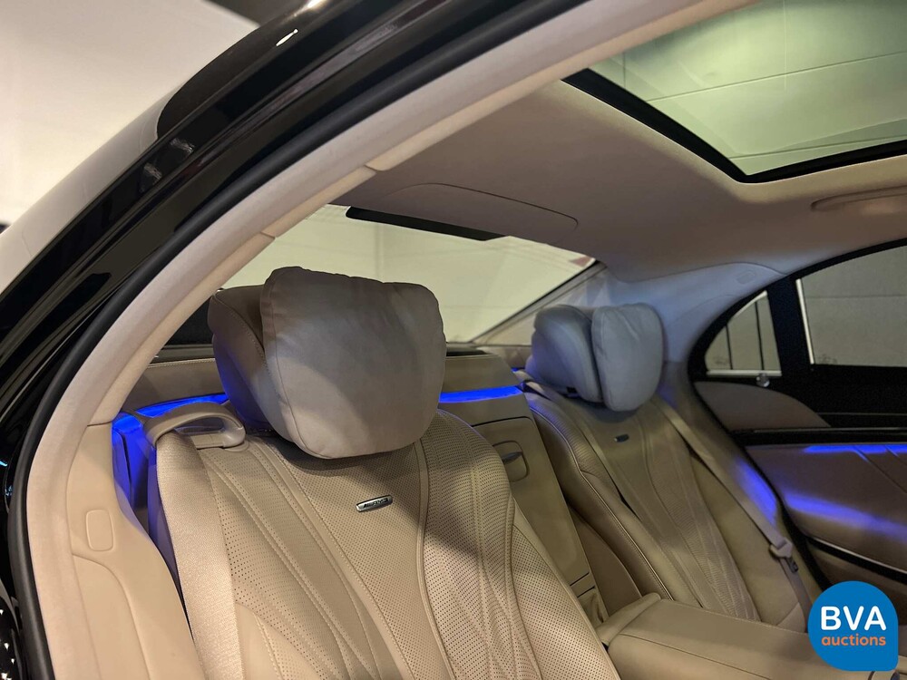 Mercedes-Benz S63 Lang AMG 4Matic+ S-klasse 612pk 2018 FACELIFT -Org. NL-, TJ-542-H
