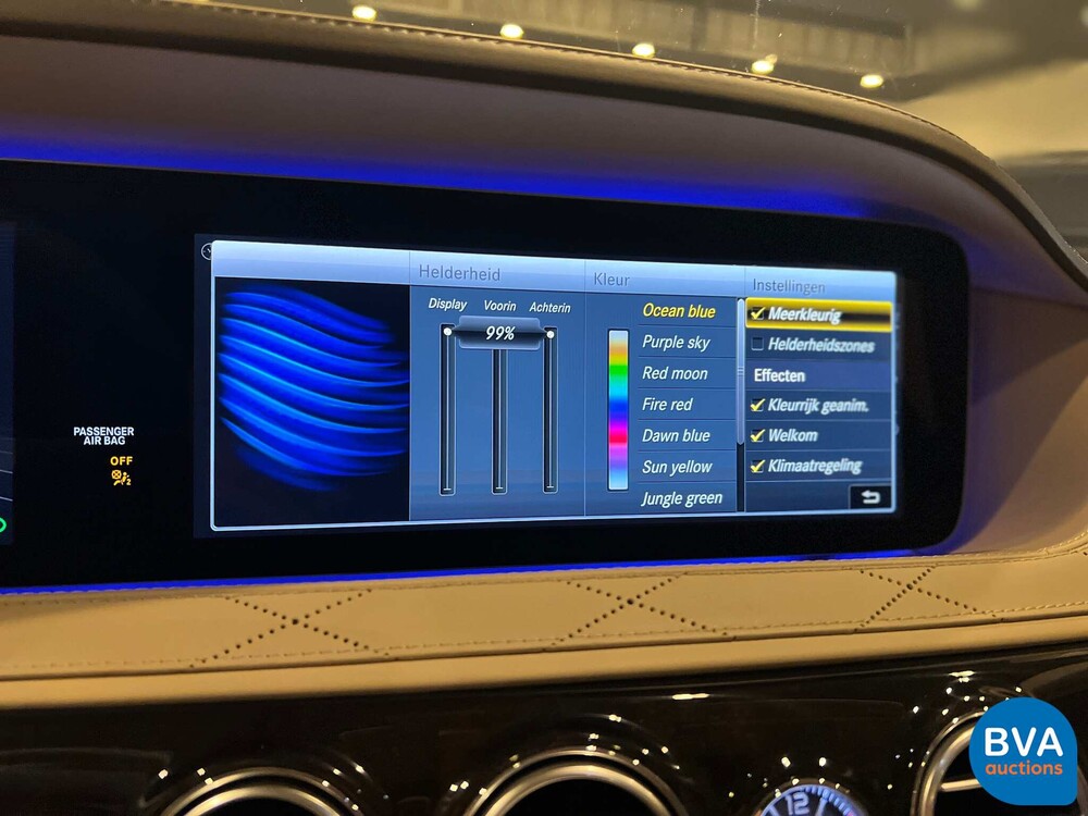 Mercedes-Benz S63 Lang AMG 4Matic+ S-klasse 612pk 2018 FACELIFT -Org. NL-, TJ-542-H