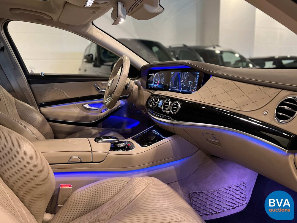 Mercedes-Benz S63 Lang AMG 4Matic+ S-klasse 612pk 2018 FACELIFT -Org. NL-, TJ-542-H