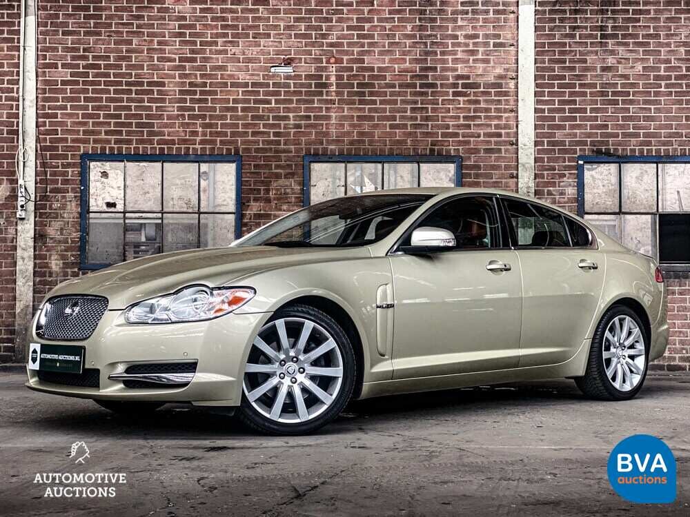 Jaguar XF 4.2 V8 Premium Luxury 298pk 2008 -Org. NL-, 48-GHJ-4