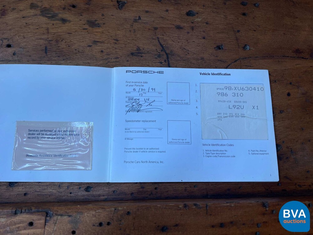 Porsche Boxster 986 2.5 204pk 1999 Cabriolet, YOUNGTIMER