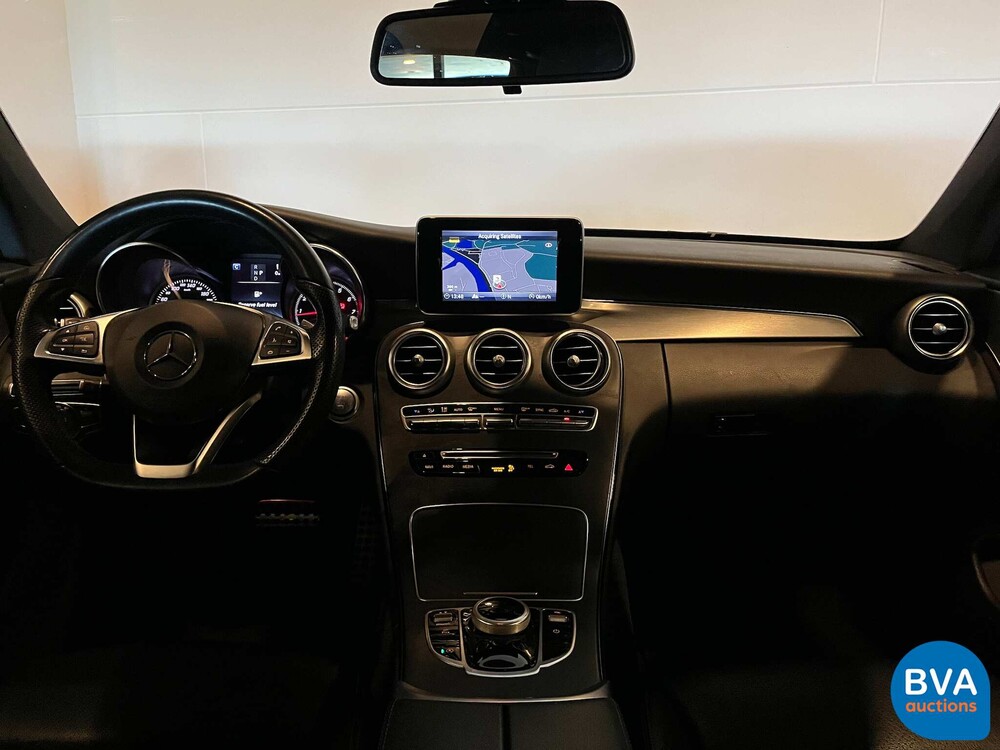 2017 Mercedes-Benz C180 Coupé AMG C-Klasse 156pk, G-955-VT.