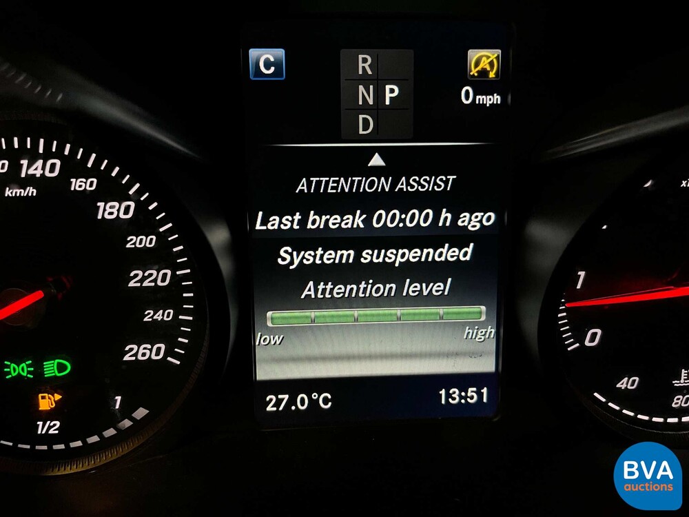 2017 Mercedes-Benz C180 Coupé AMG C-Klasse 156pk, G-955-VT.