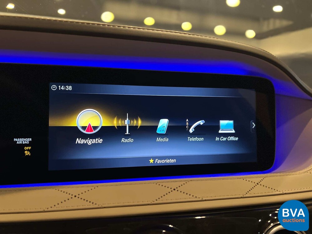 Mercedes-Benz S63 Lang AMG 4Matic+ S-Klasse 612PS 2018 FACELIFT -Org. NL-, TJ-542-H.