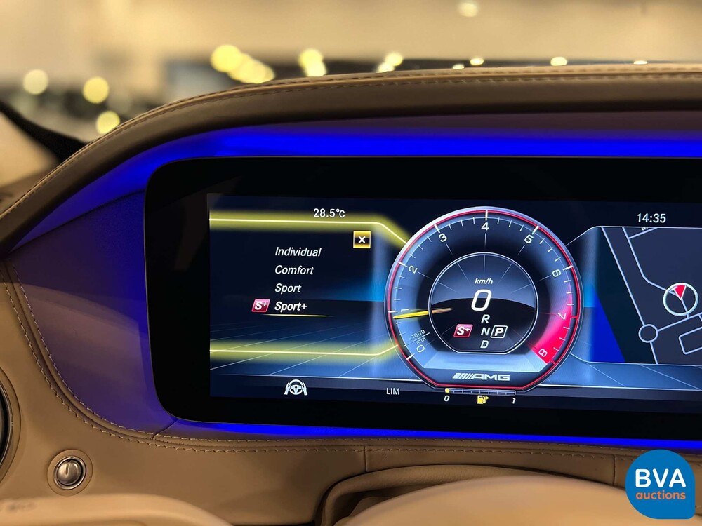 Mercedes-Benz S63 Lang AMG 4Matic+ S-Klasse 612PS 2018 FACELIFT -Org. NL-, TJ-542-H.