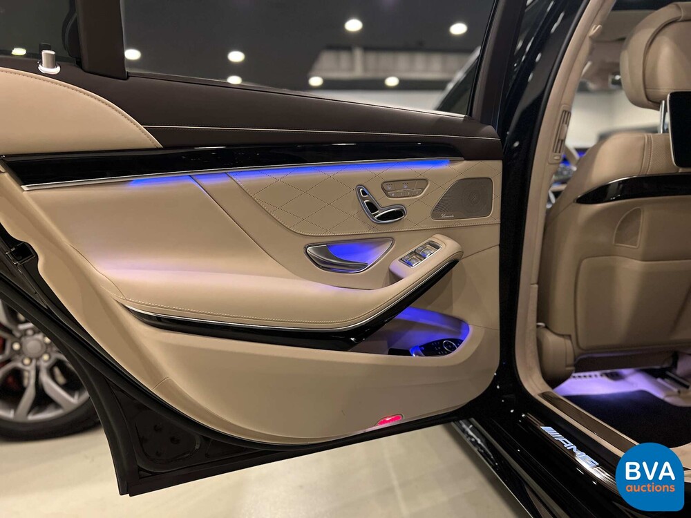 Mercedes-Benz S63 Lang AMG 4Matic+ S-Klasse 612PS 2018 FACELIFT -Org. NL-, TJ-542-H.