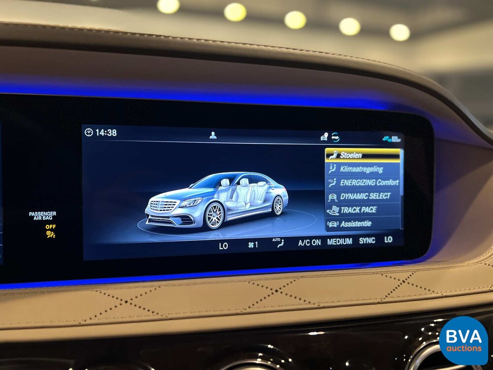 Mercedes-Benz S63 Lang AMG 4Matic+ S-Klasse 612PS 2018 FACELIFT -Org. NL-, TJ-542-H.