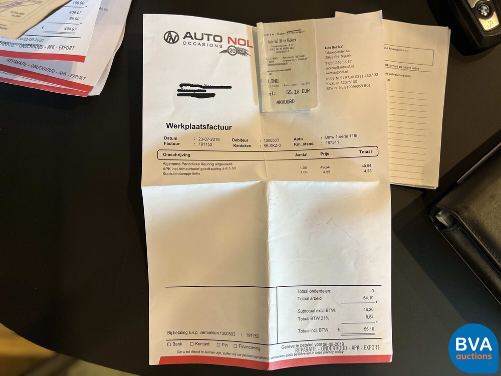 BMW 116i 1 Series 1.6 136hp 2012 -Org NL-, 56-XKZ-3.