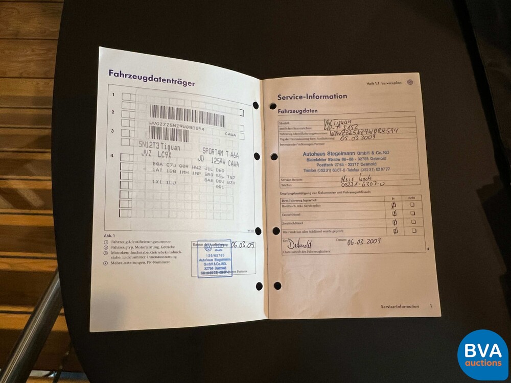 VW Tiguan 2.0 TSI Sport&Style 4Motion 170 PS 2009, 7-XFB-13.