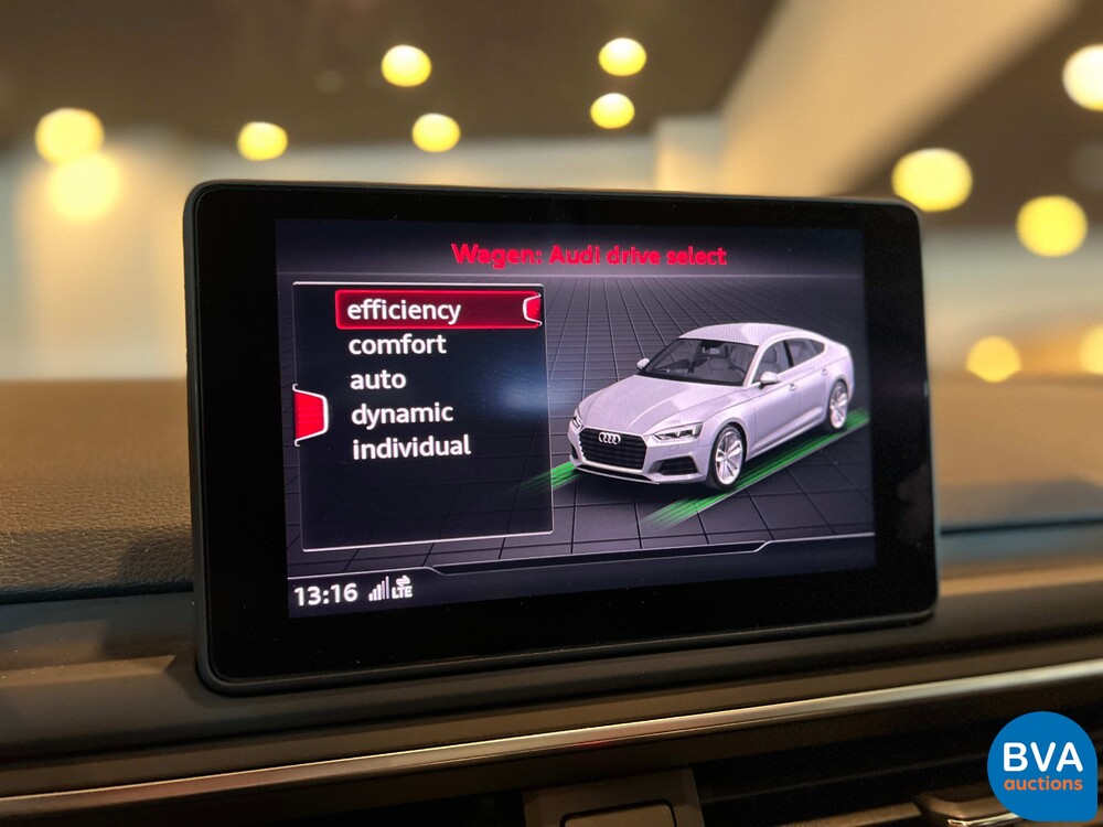 Audi A5 Sportback 40 TFSI Sport 190PS 2019 -Org. NL-, ZL185X.