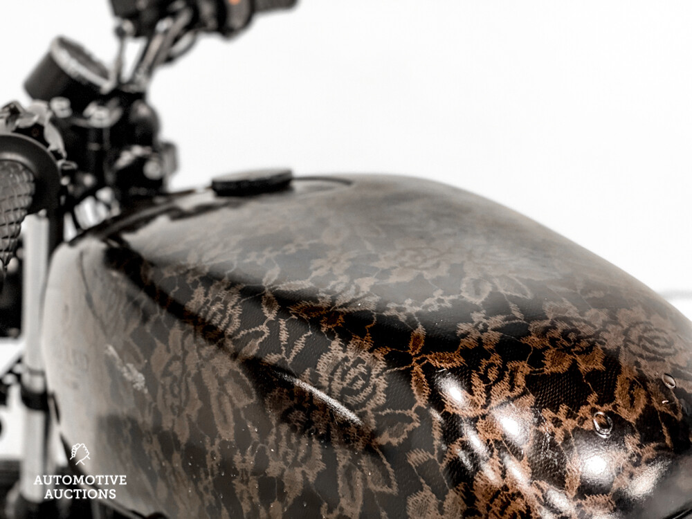 Suzuki GS750 Cafe Racer 63hp 1977, XZ-95-55.