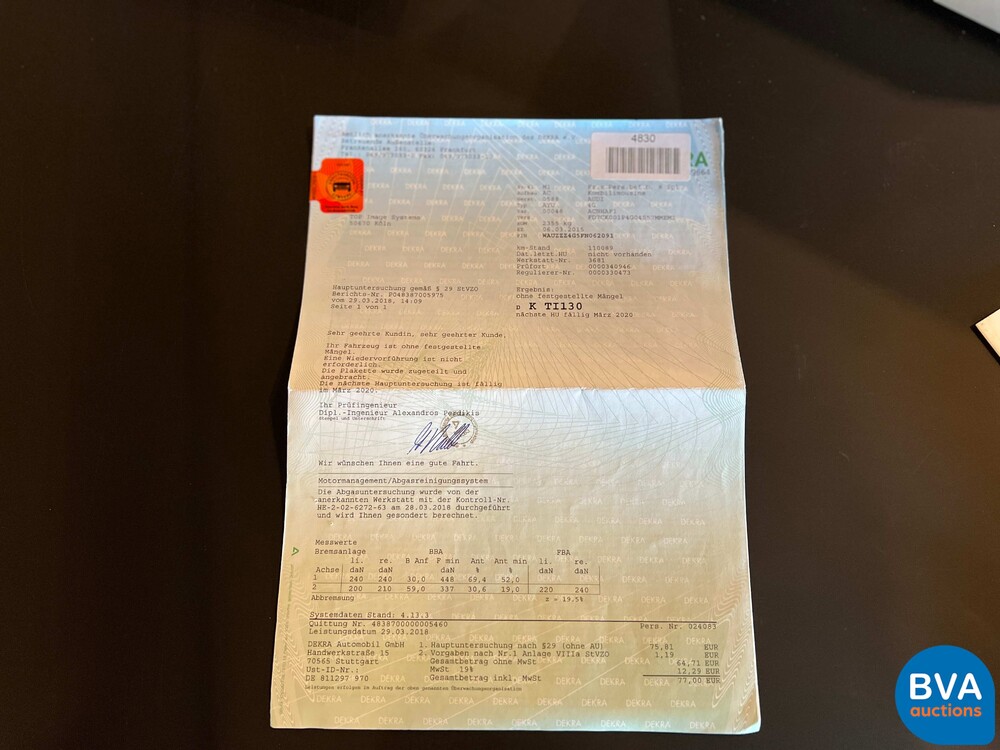 Audi A6 Avant 2.0 TDI S-Line 190hp FACELIFT 2015, TK-789-B.