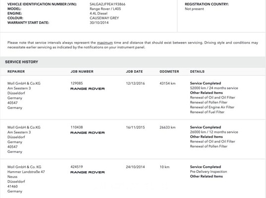 Land Rover Range Rover 4.4 SDV8 340pk 2014, K-269-SN