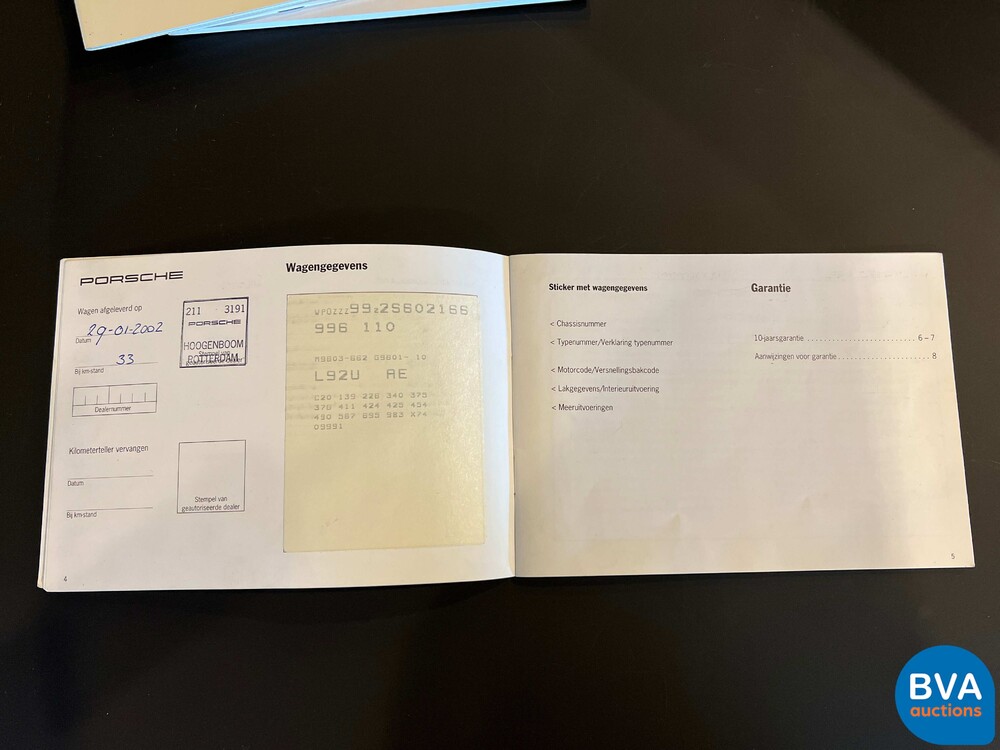 Porsche 911 3.6 Carrera 996 Coupé MK2 320pk 2002 GT3 -MANUAL- ORG-NL, 67-JB-GK.