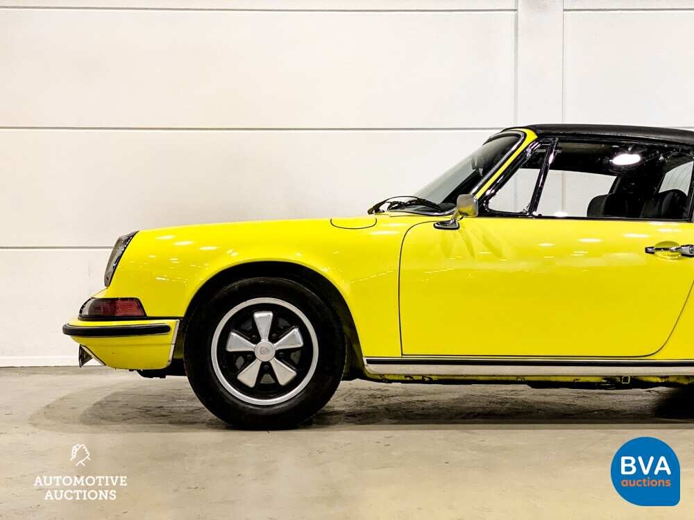 Porsche 911T Targa 2.4 1973 911.261 Hellgelb, GP-FJ-93.