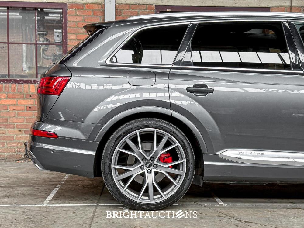 Audi SQ7 4.0 TDI V8 Quattro Pro Line + 7p 435hp 2017 S-Line (Original-NL), KZ-576-L