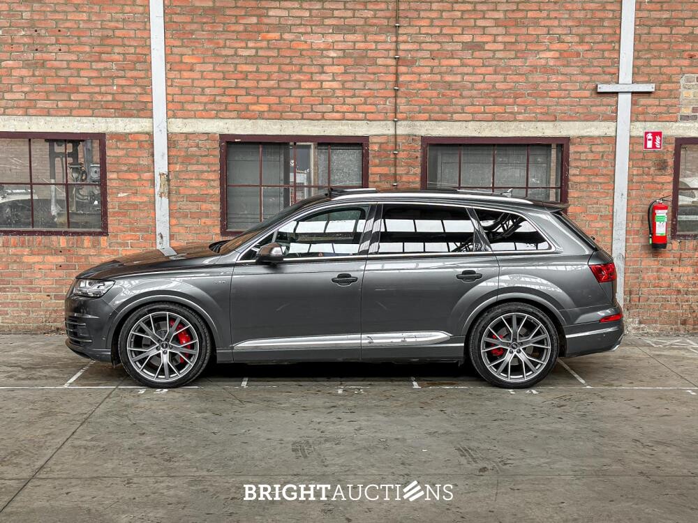 Audi SQ7 4.0 TDI V8 Quattro Pro Line + 7p 435hp 2017 S-Line (Original-NL), KZ-576-L