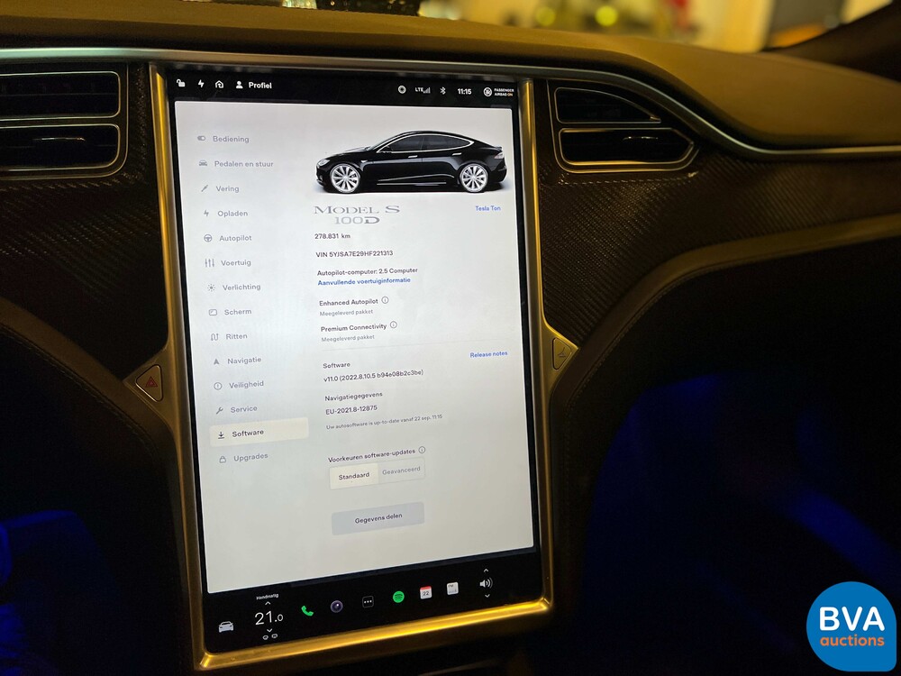 Tesla Model S 100D 613hp 2017 -Org. NL-, RH-690-H.