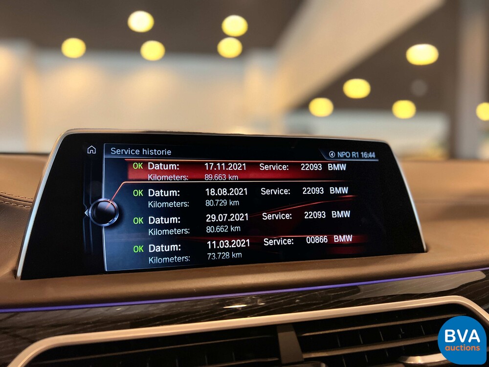 BMW M760Li xDrive M-Sport V12 7er LANG 609pk 2016 G12, L-128-BS.